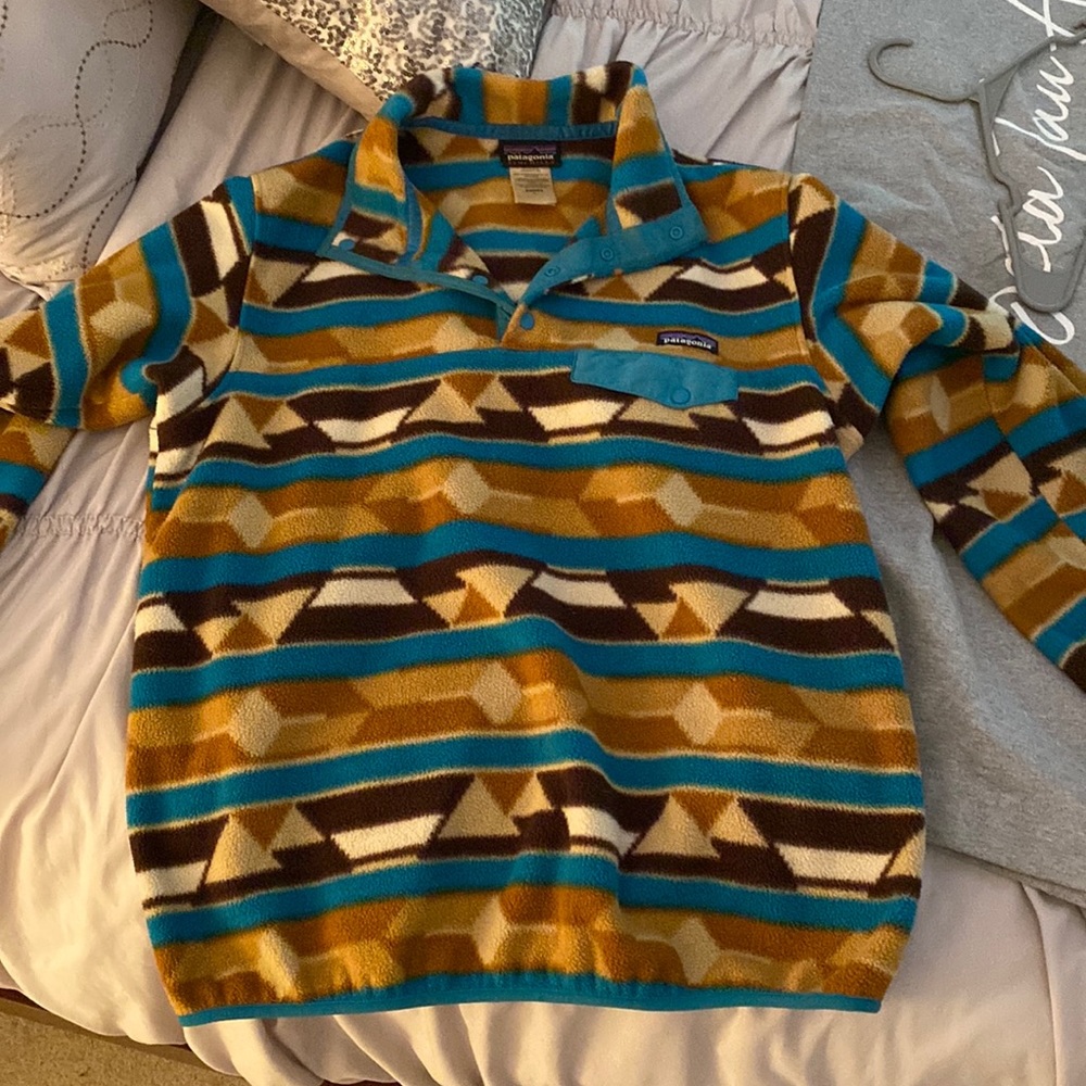 Patagonia lightweight snap-t fleece pullover